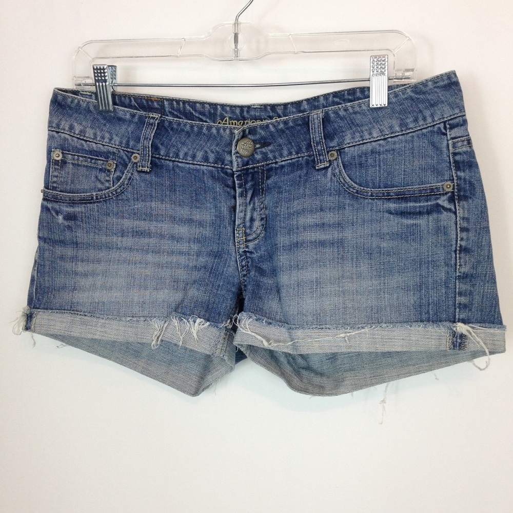 AE Mini Denim Shorts